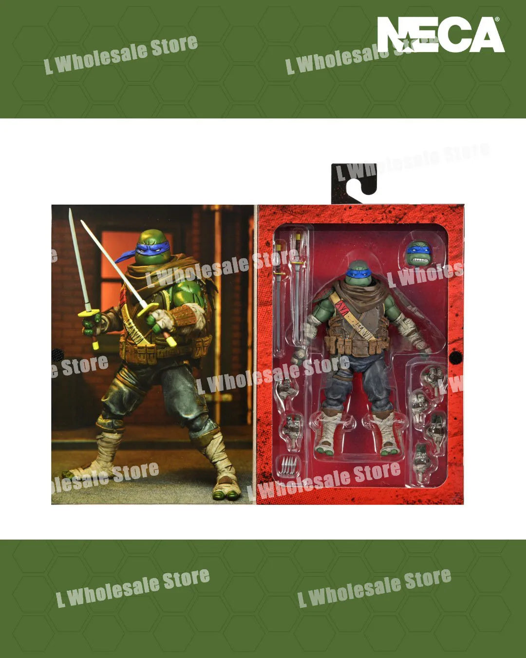 Original Neca Teenage Mutant Ninja Turtles The Last Ronin Leonardo Raphael Splinter Casey Jones Tmnt Anime Action Figure Toys