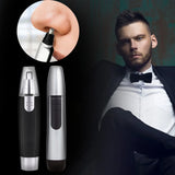 Men Nose Hair Trimmer Ear Nose Hair Trimmer Nose Clippers Portable Nose Trimmers Ideal Shaver Gifts for Mustache Nose Ear Hair