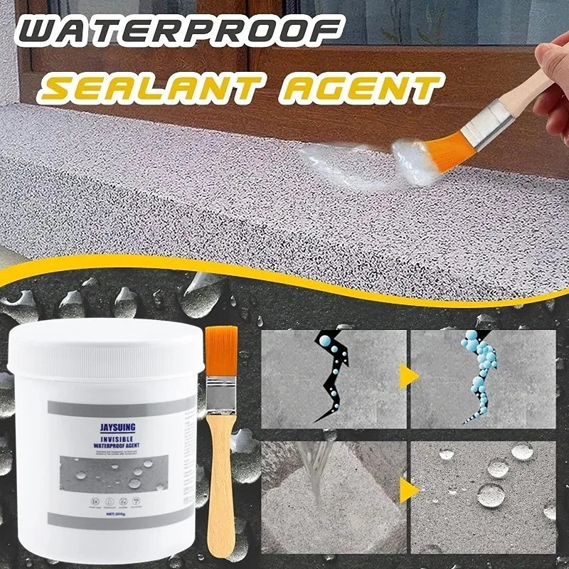 Invisible Waterproof Agent Transparent Leak-Free Glue Adhesive Super Strong Waterproof Sealing Coating Used for Crack Leakage