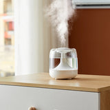 Desktop Humidifier with High Fog Volume Bedroom Desktop Silent Atmosphere Light Large Capacity Air Humidifier