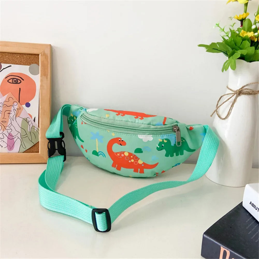 Children Waist Bag Men Women Fanny Pack Purse Travel Cross Body Fashion Kids Belt Shoulder Bum Bag for Girl Boy Sport Chest Bags