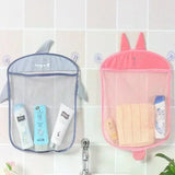 Baby Bath Toys Organizer Quick Dry Toddlers Mesh Net Bag for Bathroom Toy Storage Cartoon Shape Sand Beach Toys Storage Holder