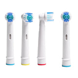 4 PCS Electric Toothbrush Head For Oral B Whitening Soft Toothbrush Heads  Bristles Replacement Tooth Brush Heads For Oral B