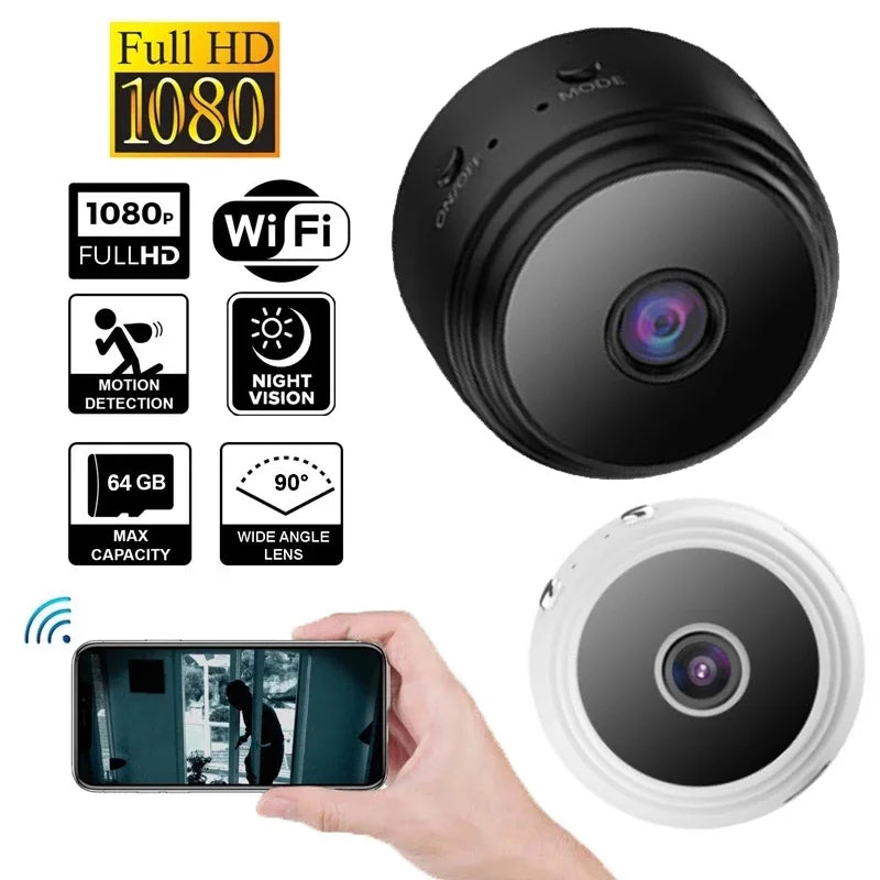 A9 1080p HD Mini WiFi Camera Remote Wireless infrared Voice Recorder Video Camcorder Night Vision Home Security Surveillance Cam