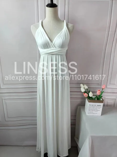 Rust Bridesmaid Dress Infinity Multiway Maxi Bridesmaid Dress Formal Wrap Wedding Evening Dress Wedding Cocktail Floor Length