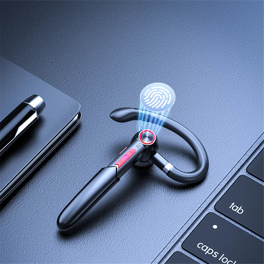 Bluetooth 5.0 Headphones TWS Wireless Earphones Fingerprint Touch Business Headset HIFI Stereo Waterproof Earpiece for Xiaomi