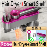 For Dyson Xiaomi Hair Dryer Shelf Wall Mounted Hair Dryer Rack Change Into Automatic Hand Dryer with Storage Box hanger