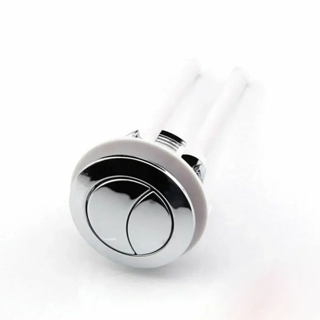 Dual Flush 38mm Toilet Water Tank Round Valve Rods Push Buttons Water Saving For Cistern Bathroom Toilet Accessory