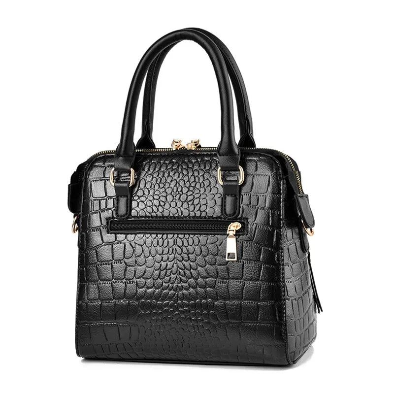 Vintage Crocodile Skin Women's Luxury Tote