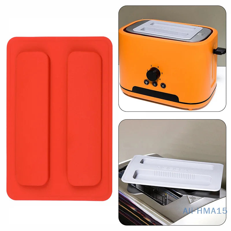 Silicone Toaster Dust Cover Breakfast Machine Cover Electric Toaster Silicone Lid Protective Kitchenware Cover Toaster Upper Lid