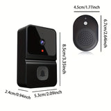 2.4G USB Wireless WiFi Doorbell Camera Waterproof Video Door Bell Smart Outdoor Security Doorbell With Camera Night Vision Tools