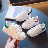 Children Tennis Shoes Spring Autumn Classic Running Shoes for Kids Girls School Fashion Non-slip Leather Boys Causal Sneakers