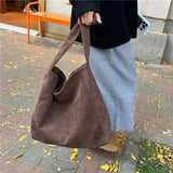 Casual Solid Interior Compartment Shoulder Bags Magnetic Buckle 2024hot Sale Bags for Women Zipper Woolen Cloth Women's Handbags