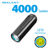 IMALENT LD70 EDC Pocket Flashlight Compact Powerful Torch 4000 Lumens Cree LED Handlight Rechargeable Super Bright Lantern