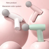 Muscle Mini Pink Massage Gun Deep Tissue Handheld Massage Gun Therapy Gun Fascia Gun Massagegun Massagers Handheld Deep Tissue