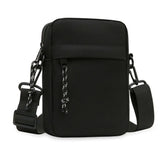 Messenger Sling Bags For Men Casual Canvas Small Zipper Crossbody Pouch Simple Small Crossbody Shoulder Bag Men Bag