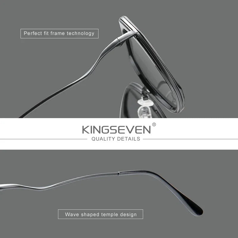 KINGSEVEN Women's Glasses Luxury Sunglasses Gradient Polarized UV400 Lens Butterfly Fashion Design Driving Eyewear Accessories