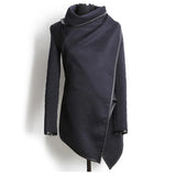 Women Trench Coat Long Cashmere Overcoats Trench Woolen Coat Female Warm Wool Long Sleeve Overcoat