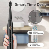 USB Ultra Sonic Electric Toothbrush 5 Modes Fully Automatic Toothbrush Adult Waterproof Electric Toothbrush