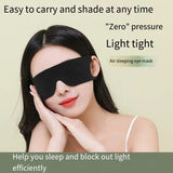 Comfortable Sleep Blackout Eye Mask Travel Eyepatch Thin Soft Eyeshade Nap Goggles Soild Color Washable Eye Protection Blindfold