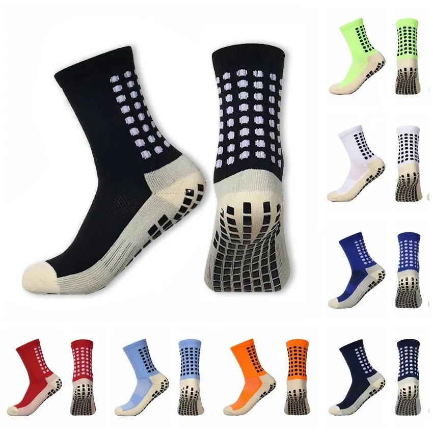 Men's Sports Socks, High-top Half, Football, Non-slip Socks, Men's Necessary Socks, Compression Socks