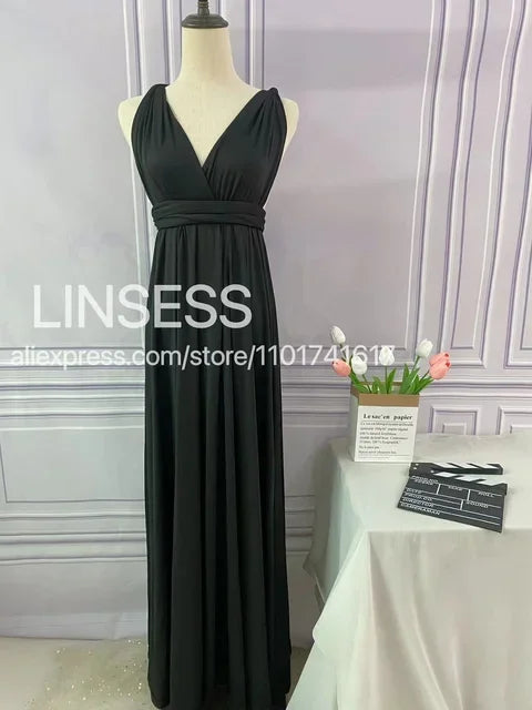 Rust Bridesmaid Dress Infinity Multiway Maxi Bridesmaid Dress Formal Wrap Wedding Evening Dress Wedding Cocktail Floor Length