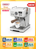 HiBREW Semi Automatic Espresso Coffee Machine DIY Function 20Bar Pressuer Temperature Adjustable For Cappuccino & Latte H10plus