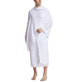 Ihram Pilgrimage Towel for Arab Mecca Hajj Clothes Men Islamic Ramadan Prayer Worship Costumes Shawl Jubba Thobe