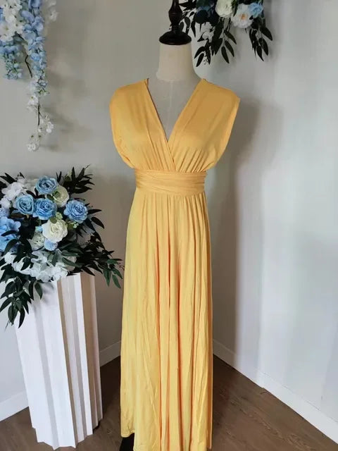 Rust Bridesmaid Dress Infinity Multiway Maxi Bridesmaid Dress Formal Wrap Wedding Evening Dress Wedding Cocktail Floor Length