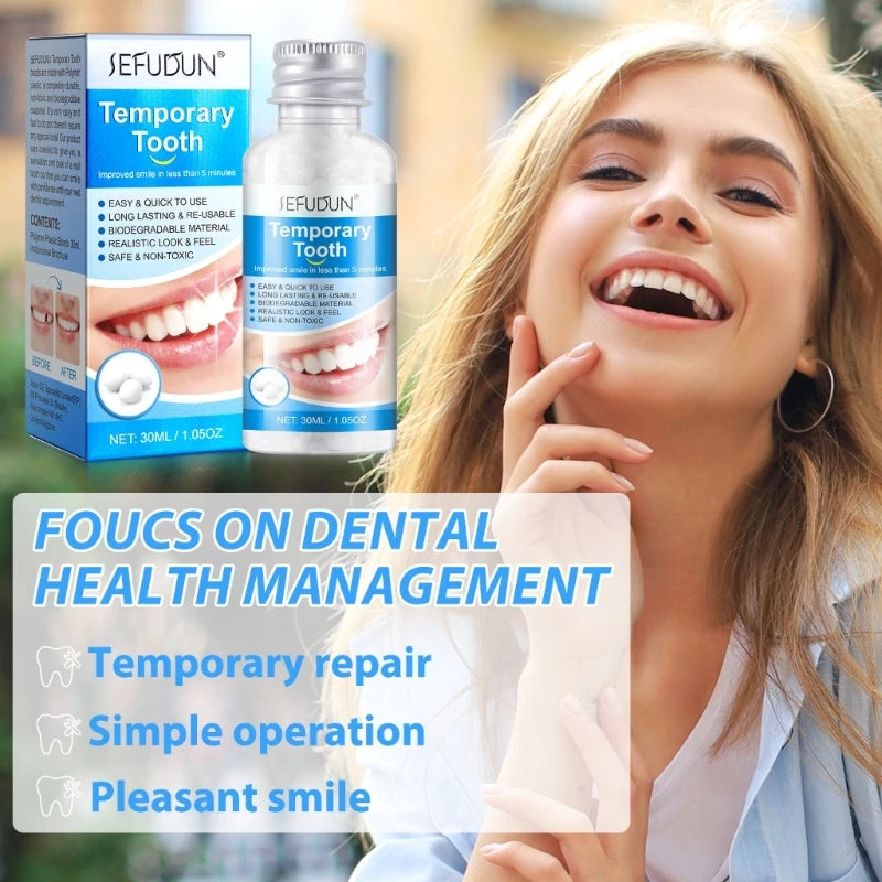 Q1QD Quick Fix for Missing Teeth Fill the Space with this Dental Repair Solution for Women and Men