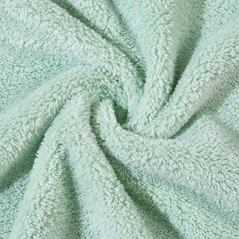 1-Piece Unisex Absorbent Fast Soft Hood Coral Fleece Warm Baby Bath Towel Baby Bathrobe Nightgown Baby Quilt Wrapped Bathroom