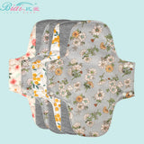 BIAI Large Size Female Nursing Pad Naturally Cloth Menstrual Pad Breathable Graphene Sanitary Pads Panty Liner For Women 22*28CM