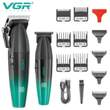 VGR Hair Trimmer Professional Barber Hair Cutting Machine Cordless Hair Clipper Haircut Barber Machine Trimer for Men V-003