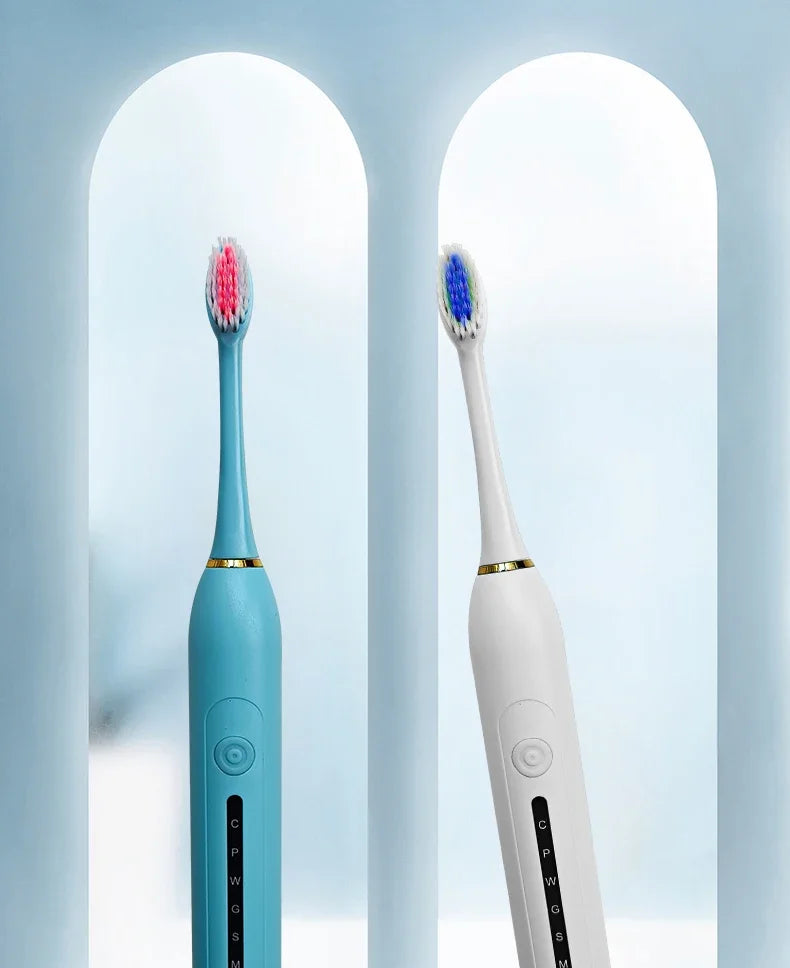 USB Charging New Electric Toothbrush Home Soft Hair 6-speed Mode Charging Portable Adult Electric Toothbrush