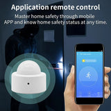 ONENUO Tuya Zigbee Mini Smart PIR Motion Detector Human Body Infrared Sensor Anti Theft Tuya App Remote Control Smart Life