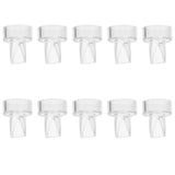 10 Pcs Replacement Breast Pump Parts Manual Parts Silicone Valve Valves For Anti-backflow Women Silica Gel Miss