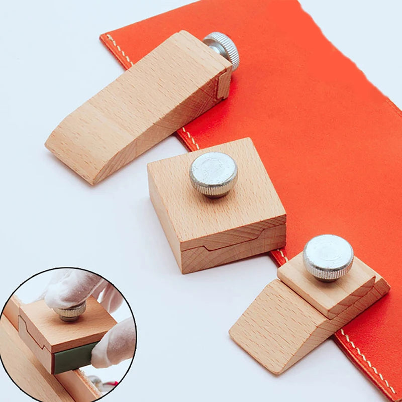 Sandpaper Grinding Block Leather Craft Edge Polishing Gadget Sanding DIY Hand Paper Holder Sewing Accessories Supplies