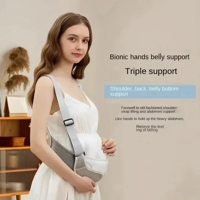 Relieving Back Pelvic Pain Maternity Belt Adjustable Waist Support for Gravida Breathable Abdominal Protector Pregnancy Care