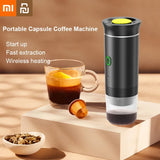 Xiaomi Youpin Coffee Machine Wireless Electric Portable Espresso 3 in 1 Espresso Coffee Maker Capsule Powder For Car Camping New