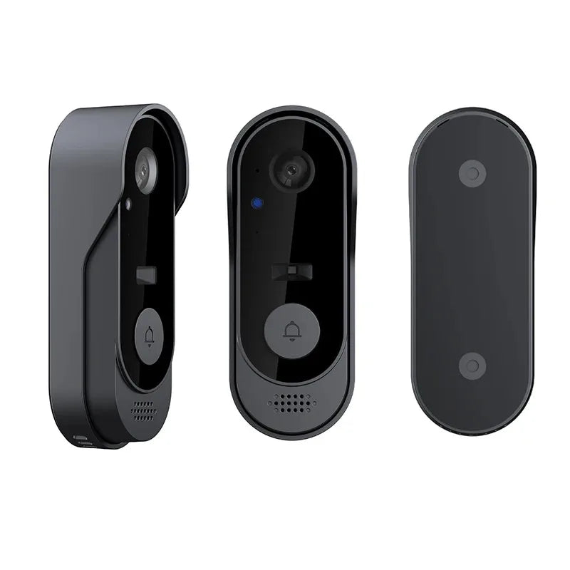 Tuya Wireless Doorbell Waterproof WIFI Video Smart Home By Bell Camera Button Welcome by Chime Security Alarm For House