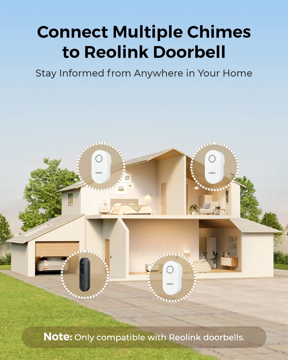 Reolink Chime, Best Companion for Reolink Video Doorbell