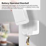 Intelligent Wireless Doorbell LED Color Battery Powered Deaf Services Caller for The Elderly Doorbell Operating Kit