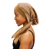 New Women Muslim Hijab Cancer Chemo Cap Turban Beanie Islamic Head Wrap Long Tail Ruffle Pre-tied Bandana Tichel Headwear