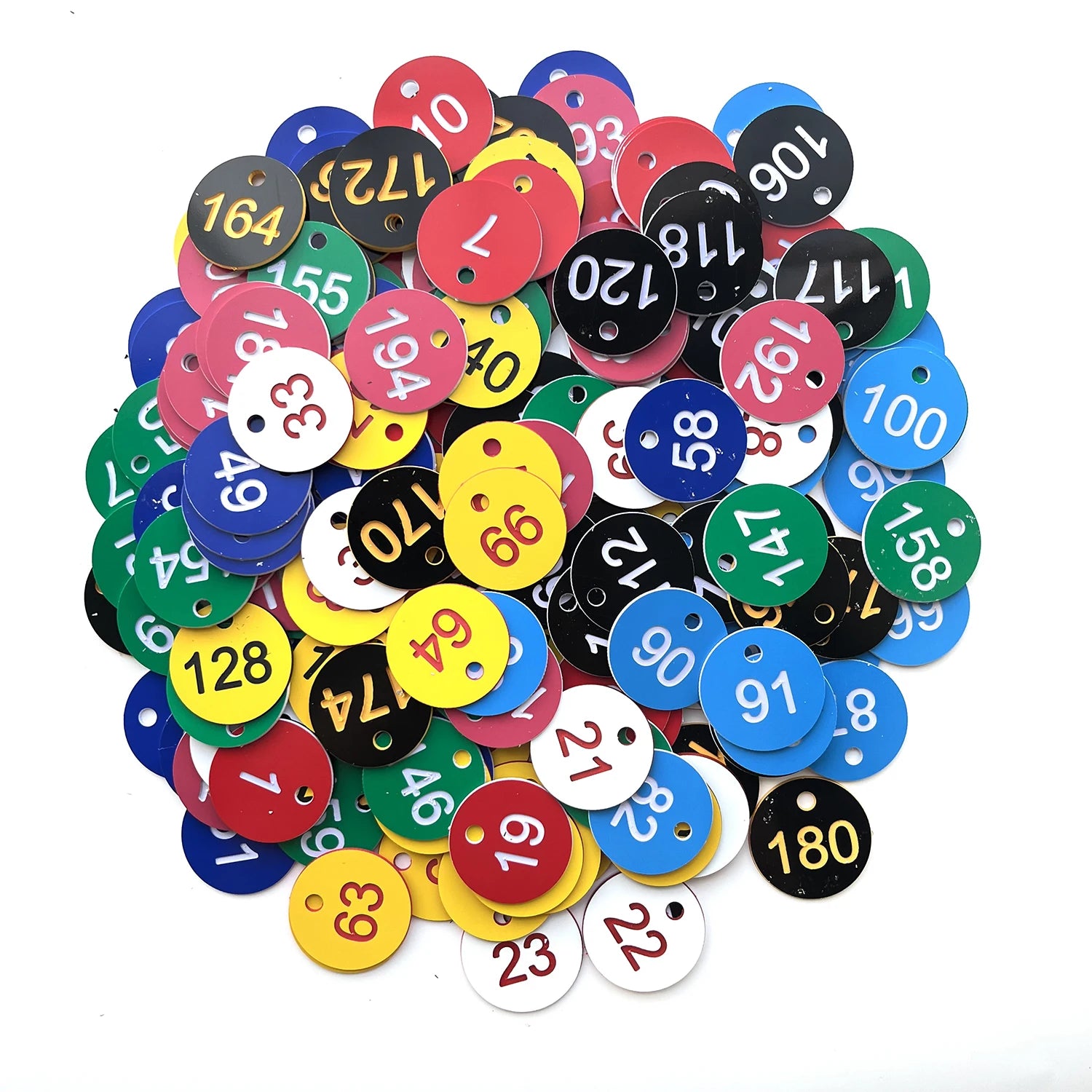 1-200 Numbered Label Husbandry Beehive Tag Beekeeping Box Sequential Numbers Animal Livestock Marker for Farm