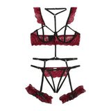 Sexy Lingerie Erotic Cup Bra Sets Underwear For Women Wire Thin Lingerie Breathable Comfortable Bras Sets нижнее белье женское