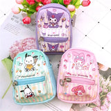 حقيبة كتف لطيفة من الرسوم المتحركة Hello Kitty Kuromi Melody Cinnamoroll للأطفال بدون محفظة وحقيبة كروس بودي للبنات هدايا الحفلات