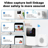 WiFi Doorbell Home Tuya WiFi Wireless Doorbell DC AC Battery Powered Camera Bell with Alexa Google Doorbell Camera