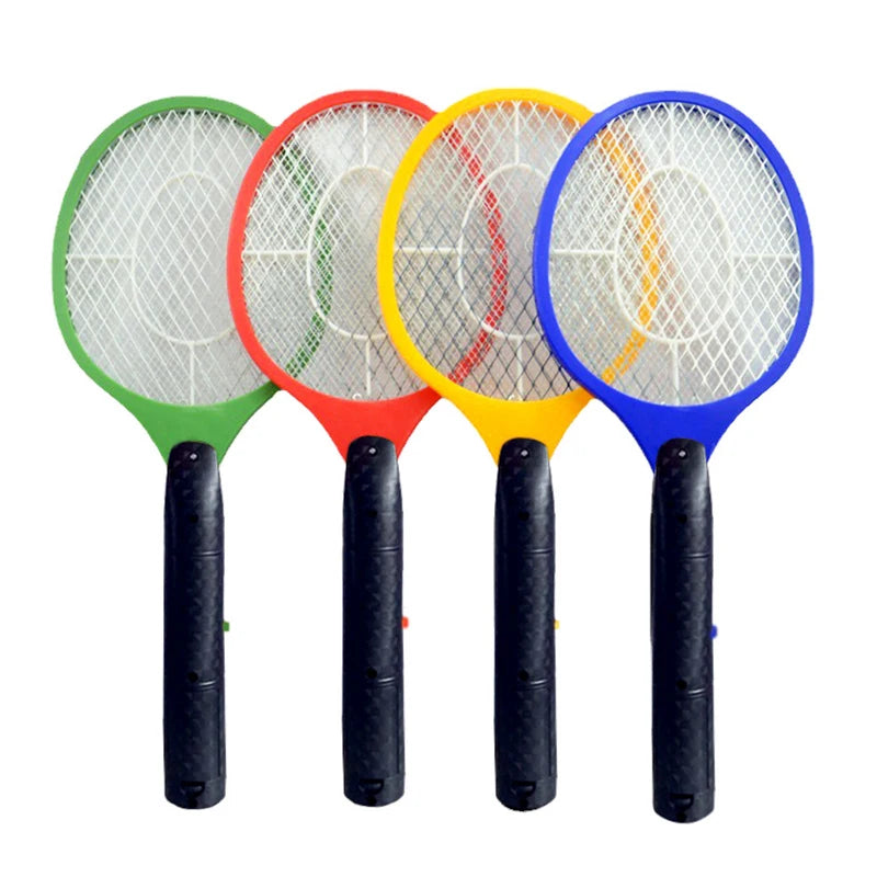 Electric Fly Insect Bug Zapper Bat Handheld Insect Fly Swatter Racket Portable Mosquitos Killer Pest Control For Bedroom Insects