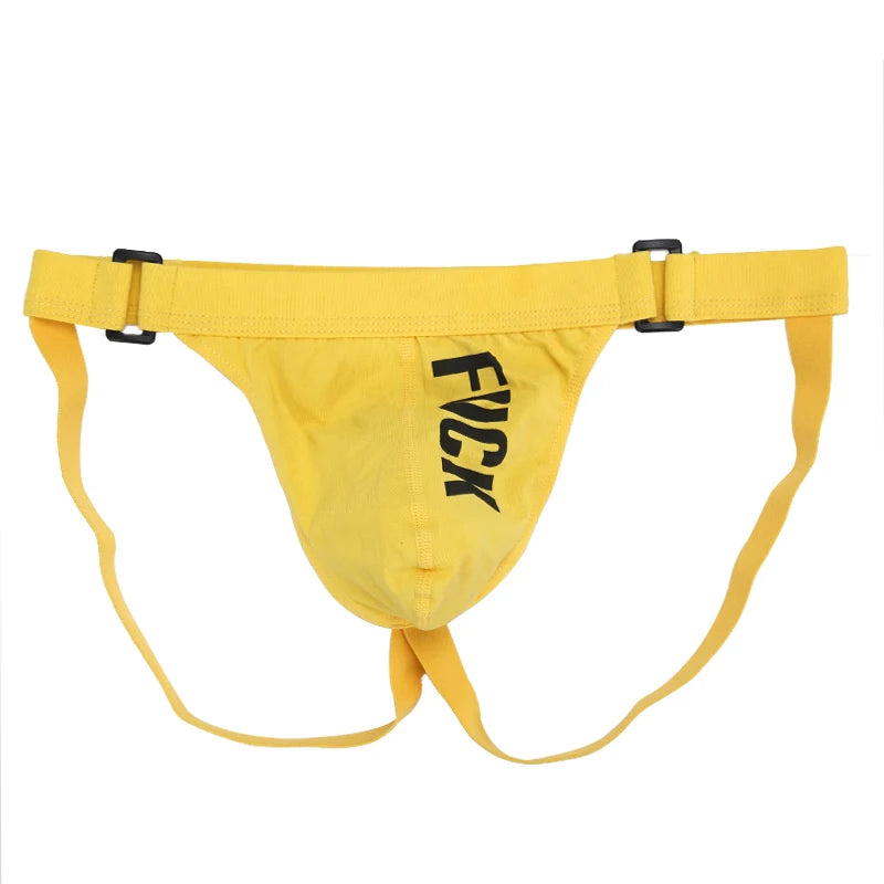 Men's Underwear Solid Color Breathable Cotton Men's Underwear Bikini Men's Underwear Sexy U-shaped Protruding Underwear