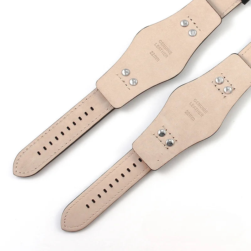 Exquisite Genuine Cowhide Leather Watchbands for Fossil  Ch3051 Ch2564 Ch2565 Ch2891 Soft Waterproof Watch Strap 22mm